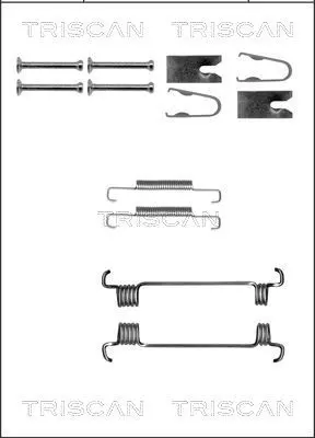 Handler.Part Accessory kit, parking brake shoes TRISCAN 8105152563 1