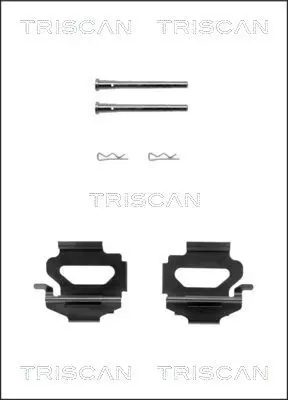 Handler.Part Accessory kit, disc brake pads TRISCAN 8105161574 1