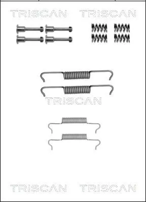 Handler.Part Accessory kit, parking brake shoes TRISCAN 8105172468 1