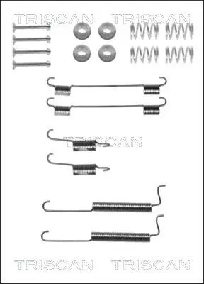 Handler.Part Accessory kit, brake shoes TRISCAN 8105212001 1