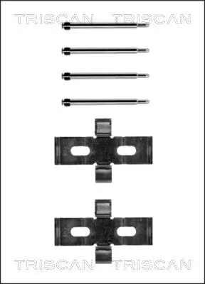 Handler.Part Accessory kit, disc brake pads TRISCAN 8105231409 1