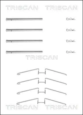 Handler.Part Accessory kit, disc brake pads TRISCAN 8105251599 1