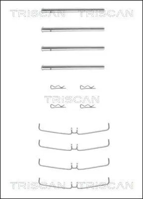 Handler.Part Accessory kit, disc brake pads TRISCAN 8105271359 1