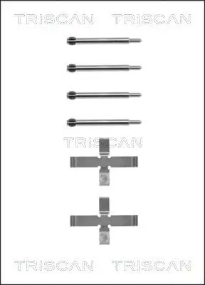 Handler.Part Accessory kit, disc brake pads TRISCAN 8105271444 1