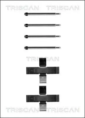 Handler.Part Accessory kit, disc brake pads TRISCAN 8105291493 1