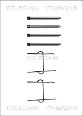 Handler.Part Accessory kit, disc brake pads TRISCAN 8105381533 1