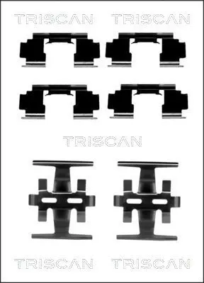 Handler.Part Accessory kit, disc brake pads TRISCAN 8105401612 1