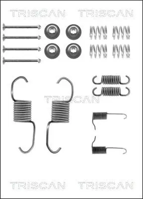 Handler.Part Accessory kit, brake shoes TRISCAN 8105422558 1