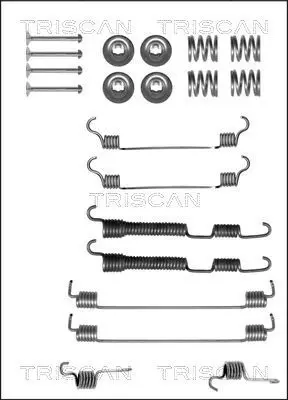 Handler.Part Accessory kit, brake shoes TRISCAN 8105422584 1