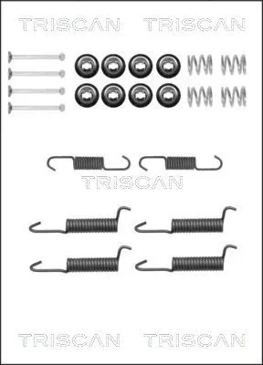 Handler.Part Accessory kit, parking brake shoes TRISCAN 8105422587 1