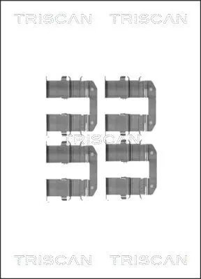 Handler.Part Accessory kit, disc brake pads TRISCAN 8105431623 1