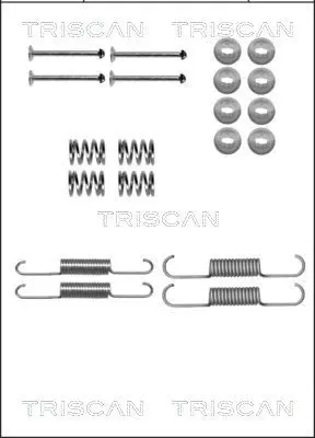 Handler.Part Accessory kit, parking brake shoes TRISCAN 8105432007 1