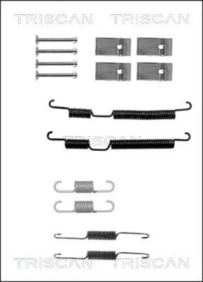 Handler.Part Accessory kit, brake shoes TRISCAN 8105432587 1