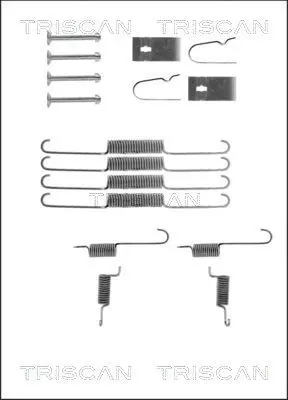 Handler.Part Accessory kit, brake shoes TRISCAN 8105502502 1