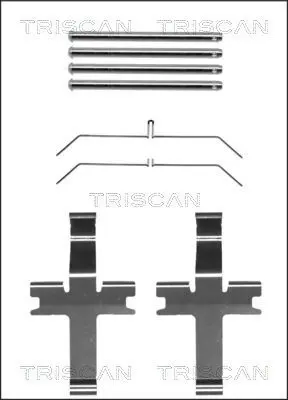 Handler.Part Accessory kit, disc brake pads TRISCAN 8105681535 1