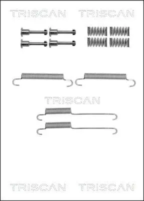 Handler.Part Accessory kit, parking brake shoes TRISCAN 8105802002 1