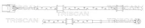 Handler.Part Warning contact set, brake pad wear TRISCAN 811510014 1