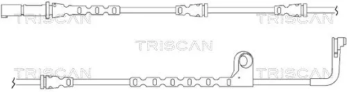 Handler.Part Warning contact set, brake pad wear TRISCAN 811511038 1