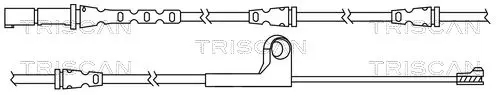 Handler.Part Warning contact set, brake pad wear TRISCAN 811511043 1