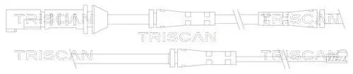 Handler.Part Warning contact set, brake pad wear TRISCAN 811511063 1