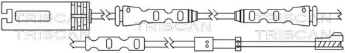 Handler.Part Warning contact set, brake pad wear TRISCAN 811511065 1