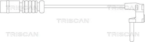 Handler.Part Warning contact set, brake pad wear TRISCAN 811523015 1