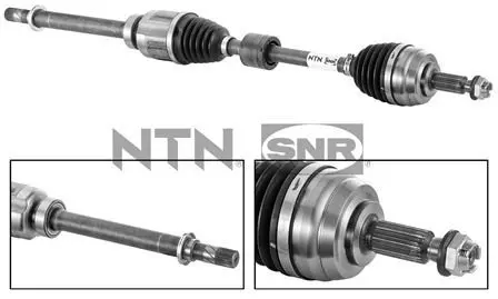 Handler.Part Drive shaft SNR DK55016 1