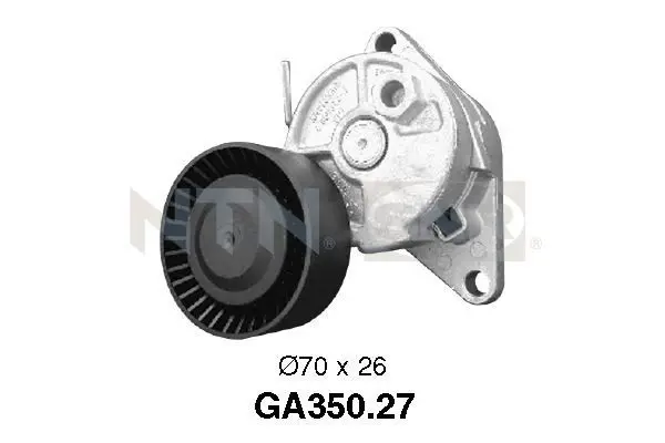 Handler.Part Tensioner pulley, v-ribbed belt SNR GA35027 1