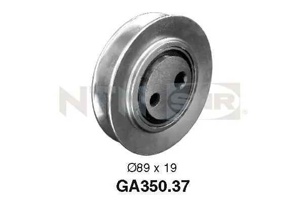 Handler.Part Tensioner pulley, v-ribbed belt SNR GA35037 1