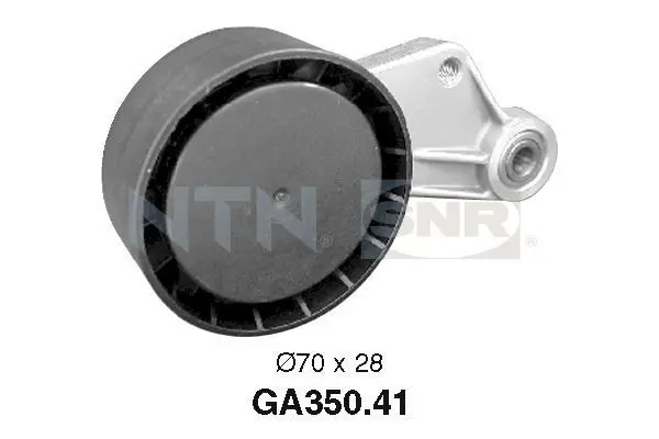 Handler.Part Tensioner pulley, v-ribbed belt SNR GA35041 1