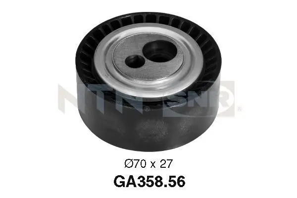 Handler.Part Tensioner pulley, v-ribbed belt SNR GA35856 1