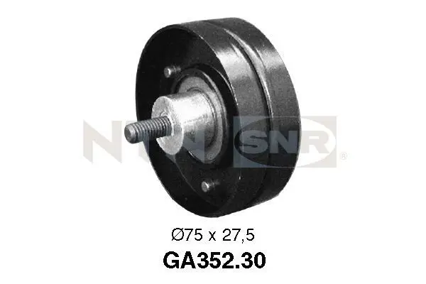 Handler.Part Deflection/guide pulley, v-ribbed belt SNR GA35230 1