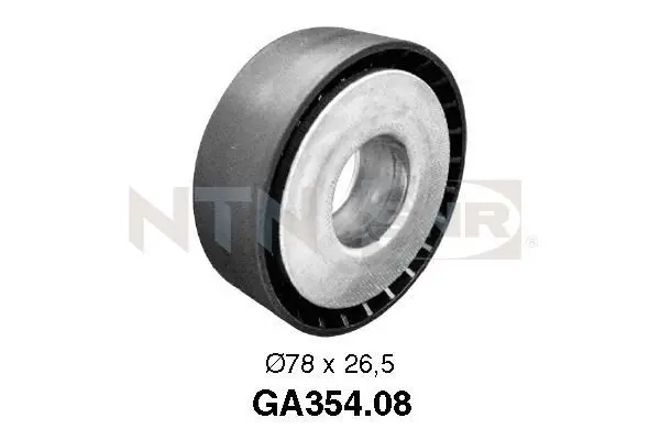 Handler.Part Tensioner pulley, v-ribbed belt SNR GA35408 1