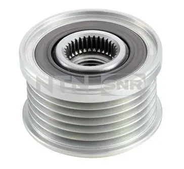 Handler.Part Tensioner pulley, v-ribbed belt SNR GA35578 1