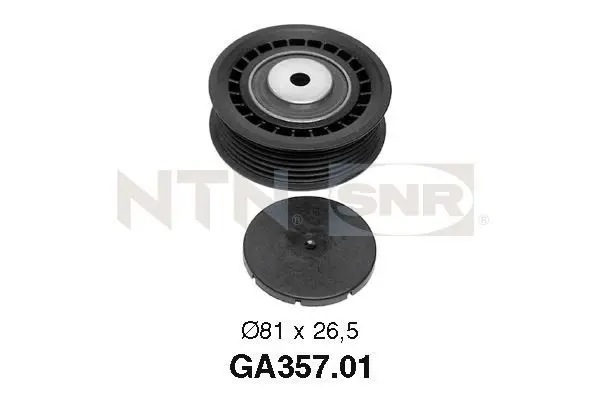 Handler.Part Tensioner pulley, v-ribbed belt SNR GA35701 1