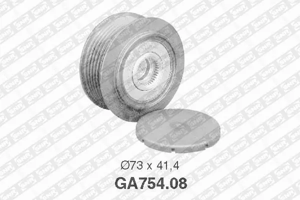 Handler.Part Alternator freewheel clutch SNR GA75408 1