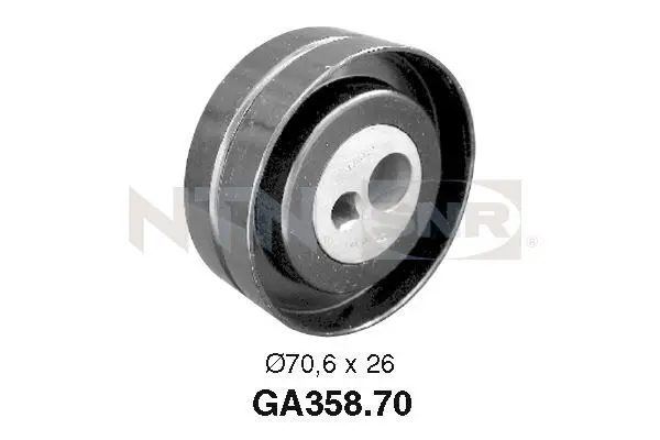 Handler.Part Tensioner pulley, v-ribbed belt SNR GA35870 1