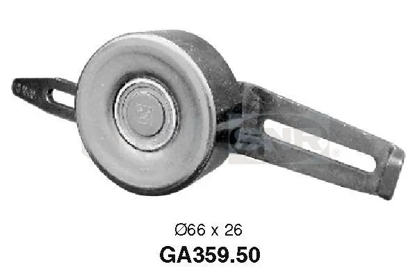 Handler.Part Tensioner pulley, v-ribbed belt SNR GA35950 1