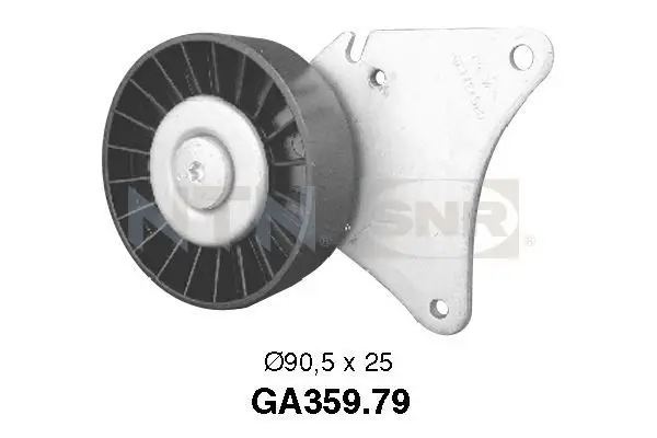 Handler.Part Deflection/guide pulley, v-ribbed belt SNR GA35979 1