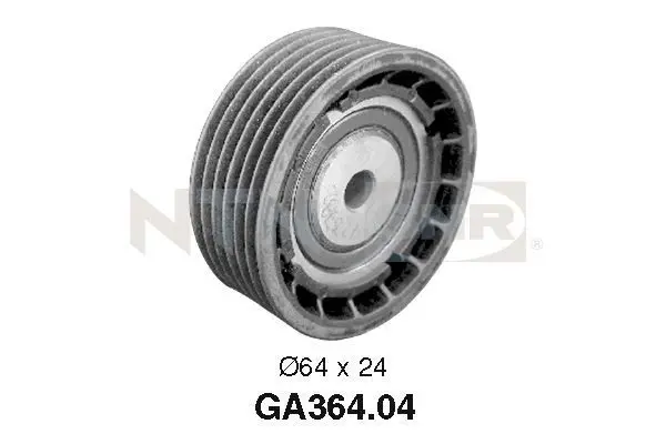 Handler.Part Deflection/guide pulley, v-ribbed belt SNR GA36404 1