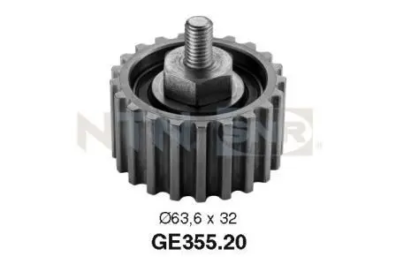 Handler.Part Deflection/guide pulley, timing belt SNR GE35520 1