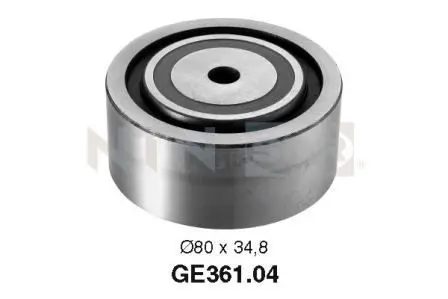 Handler.Part Deflection/guide pulley, timing belt SNR GE36104 1