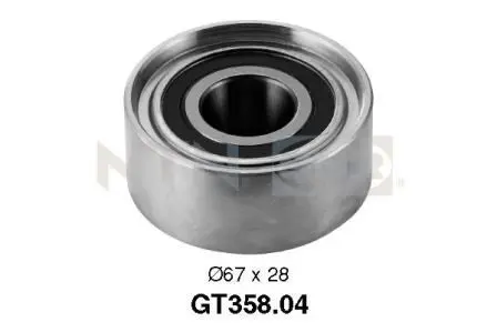 Handler.Part Tensioner pulley, timing belt SNR GT35804 1