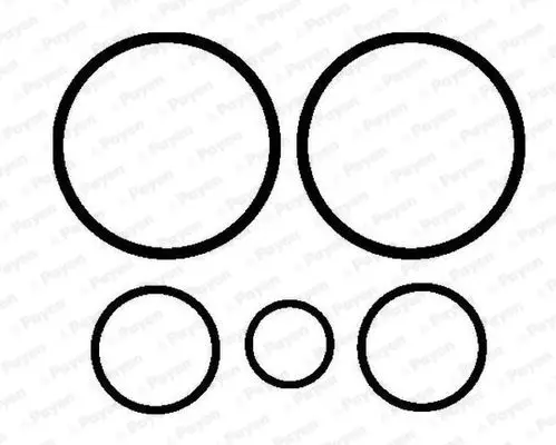 Handler.Part Gasket, cylinder head PAYEN AC5950 1