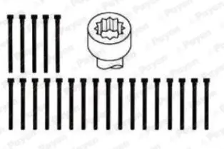 Handler.Part Bolt kit, cylinder head PAYEN HBS062 2