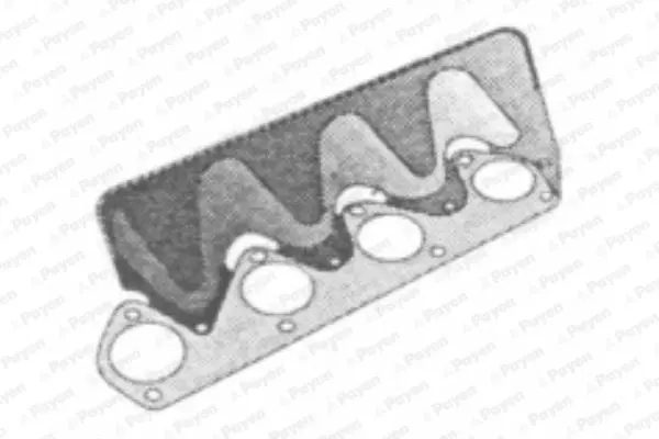 Handler.Part Gasket, exhaust manifold PAYEN JD243 1