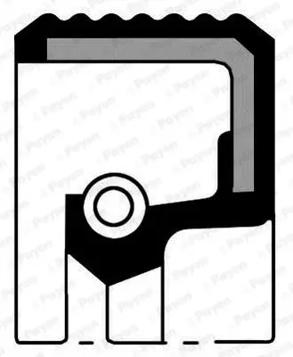 Handler.Part Shaft seal, crankshaft PAYEN NA5016 1