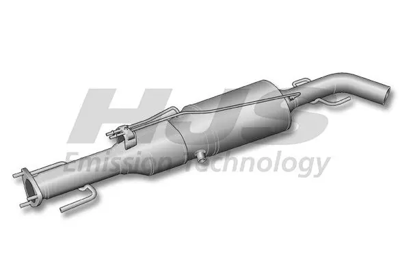 Handler.Part Soot/particulate filter, exhaust system HJS 93145003 1