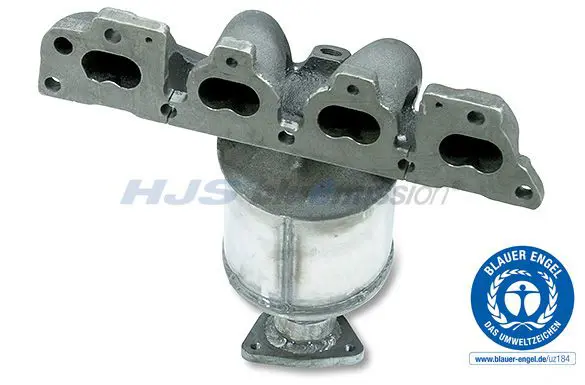 Handler.Part Manifold catalytic converter HJS 96143078 1