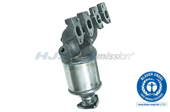 Handler.Part Manifold catalytic converter HJS 96144097 1